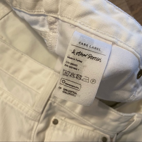 & Other Stories White Cropped Jeans - Picture 5 of 5